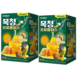 닥터헬퍼 목청 프로폴리스 캔디, 135g, 2개