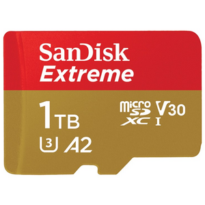 샌디스크코리아 공식인증정품 마이크로 SD카드 SDXC Extreme 익스트림 QXAV 1TB, 1개