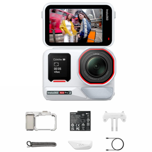 인스타360 ACE PRO 2 XPLORER BUNDLE 익스플로러 번들 아틱화이트 & 문라이트 실버, arctic white, acepro2