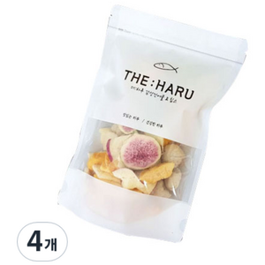 더하루칩스 과일칩믹스, 100g, 4개