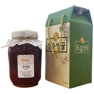장수농원 장수 야생화꿀, 2.4kg, 1개