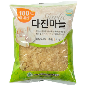조양에프엔지 조양FNG HACCP인증 국산 다진마늘, 1kg, 1개 골드박스 특가
