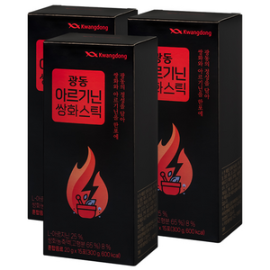 광동 아르기닌 쌍화스틱, 3개, 15회분