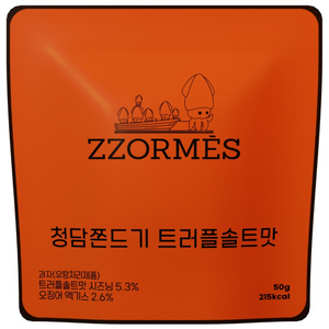 청담동 명품 오징어 쫀드기 쪼르메스 트러플솔트맛, 12개, 50g