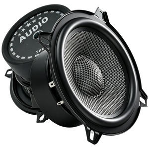 WdiYa 5.25인치-4옴 흑백 카본 중저음용 자동차 스피커 피크 600W-좌/우 2개 1셋트, 1박스, YS-525-029
