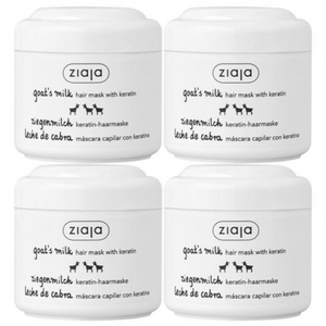 지아자 산양유 케라틴 헤어마스크, 200ml, 4개