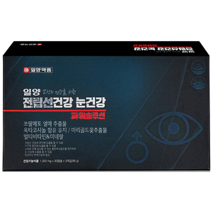 [공식판매처] 일양약품 전립선건강 눈건강 파워솔루션(3개월분) 쏘팔메토 루테인 옥타코사놀 남성 영양제, 3개, 30정