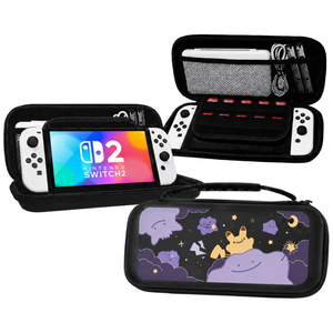닌텐도 스위치 Switch2 케이스 커버 휴대용 수납가방 포코피아, 1개, 파우치, 블랙