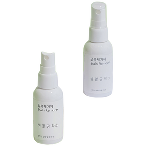생활공작소 강력 찌든 때 제거 뿌리는 얼룩제거제 휴대용 아기옷, 4개, 50ml
