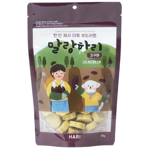 하리 말랑하리 고구마 강아지 수제간식 150g (소화 배변 활동 도움), 1개