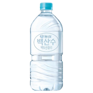 백산수 생수 무라벨, 1L, 48개