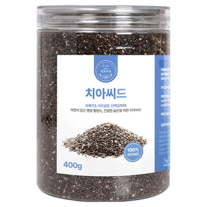 프리미엄 치아씨드 슈퍼푸드 곡물 씨앗, 1개, 400g