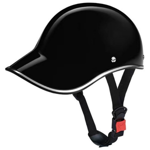 BLACK K7 자전거 킥보드 인라인 다색 커플 하프 초경량 헬멧, 라이트블랙, 1개