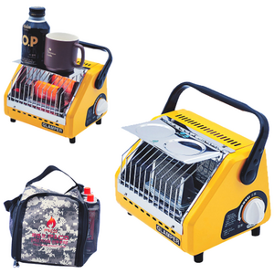 신화버너 캠핑용 가스히터 가스난로 | 휴대용 낚시 야외용 겸용 버너 미니 ************, 4번, 1개