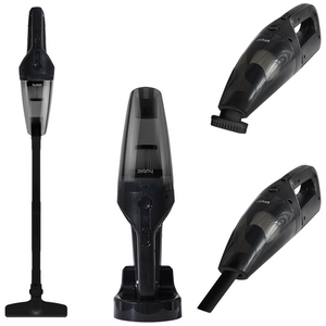 휴빅 핸디형 무선청소기 미니 청소기 충전거치대포함, 블랙, HB-2500W