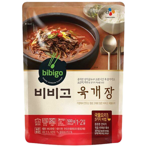 비비고 육개장, 500g, 4개