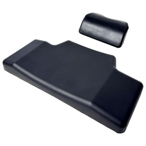 JHD PICK 탑박스 쿠션 허리 등받이 오토바이 스쿠터 배달 라이더 등패드, 블랙 (Black)