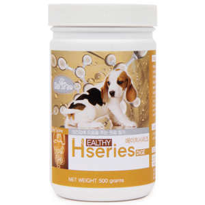 데이스포 강아지 에이치시리즈 영양제, 장건강/유산균, 500g, 1개