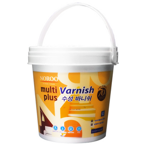 노루페인트 멀티플러스 수성 바니쉬 1L 유광 무광 반광, 1개