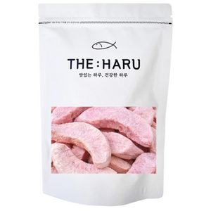 더하루 동결건조 100% 핑크복숭아칩 과일칩 건조과일 간식, 100g, 1개