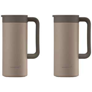 락앤락 테이블 머그컵 473ml, GRAY, 2개