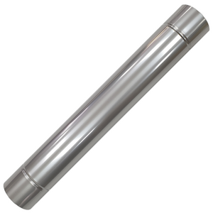 스토브에이드 100mm 단관1M / 스텐연통 두께0.4mm 화목난로 펠렛 보일러 연도
