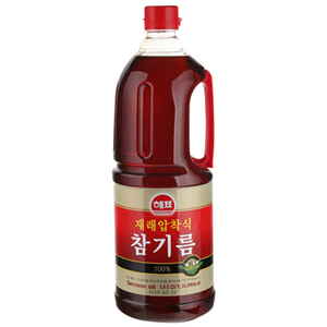 해표 재래식압착 참기름, 1.8L, 1개