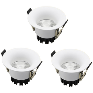 [시엘라이팅] 호른매입등 75mm (3인치) COB 집중형 8W, 3개, 주백색