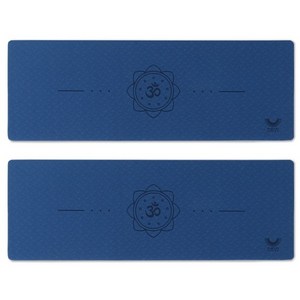데비 TPE 밸런스 패드 12mm 2개입, 미드나잇블루