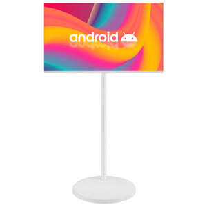 무빙큐빅스 스마트 24인치 삼탠바이미 (화이트) SET 이동식 tv 거치대 스탠바이미, 택배배송