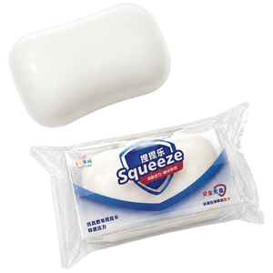 휴보그 비누 크런치 말랑이 슬라임 스퀴시, 1개, 80g, 화이트