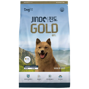 도그랑 전연령 강아지 진도 골드 건식사료, 곡물, 10kg, 1개