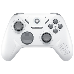 Machenike 메카닉 G1 게임패드 쿼드 홀 시스템 듀얼 1000Hz 3모드 무선 게이밍 컨트롤러, 1개, G1-화이트(홀 시스템)