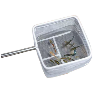 안테나 길이 조절 어항 뜰채 새우 구피 열대어 치어 미니 수족관, 사각, 1개