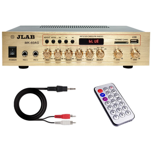 JLAB 2채널 블루투스 앰프 + 리모컨 MK-60AG, 혼합색상