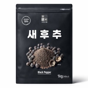 오케이 후추 후추분말 대용량, 1개, 1kg