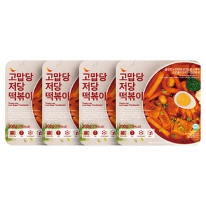 고맙당 저당 떡볶이, 4개, 280g