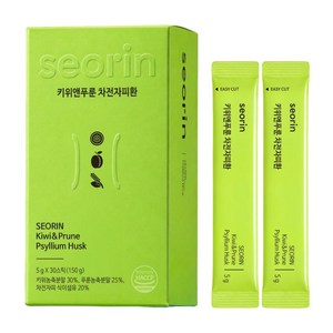 서린 키위앤푸룬 차전자피환 식이섬유, 1개, 150g