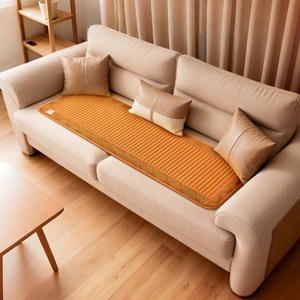 Maxinsk 황토볼 온열 찜질매트 원적외선 전자파차단 전기장판 건강패드, 50 x 150cm