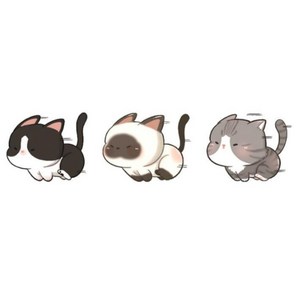 라이즈카 차량용 스티커 흠집 커버 1세트 3p 방수 데칼 땜빵 포인트 주유구 장식 스티커, 3개, 야웅이