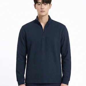 콜핑 남성 하이쿨 시원 속건성 지지미 등산 긴팔 반집업 티셔츠