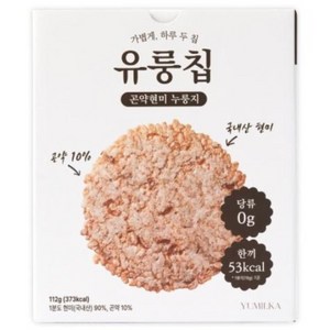 유밀가 유룽칩 저당 곤약 현미 누룽지 슬림박스, 28개, 16g