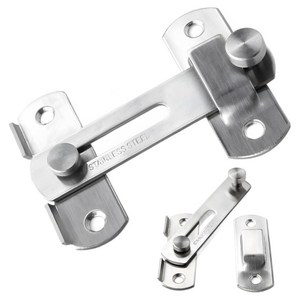 여닫이 미닫이 잠금장치 걸쇠 잠금걸이 100mm GOK06, 1개