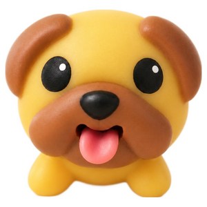 누르면 혀가 나오는 강아지 말랑이 2개 구성