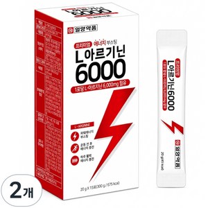일양약품 L 아르기닌 6000 15p, 300g, 2개
