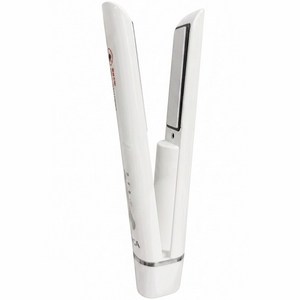 오아 무선 미니 고데기 휴대용 헤어 고데기, 화이트, OSTR-014FM