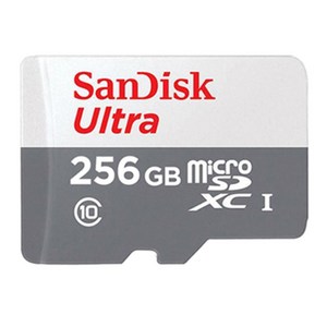 샌디스크코리아 공식인증정품 마이크로 SD카드 SDXC ULTRA 울트라 QUNR 256GB, 1개