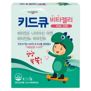 키드큐 비타젤리 어린이 종합영양제, 600g, 1박스