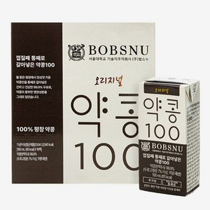 껍질째 통째로 약콩100, 190ml, 16개