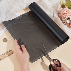 부드러운망사원단블랙992x300x0.45mm, 검은색, 1개